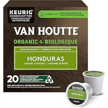 COFFEE-K CUP VAN HOUTTE HONDURAS EXTRA BOLD MEDIUM ROAST 20/BX