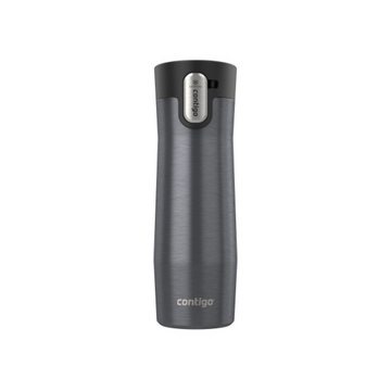 Contigo West Loop 3.0 Vacuum-Insulated Stainless Steel Travel Mug with AUTOSEAL Easy-Clean Lid, 20 oz (591 mL), Sake