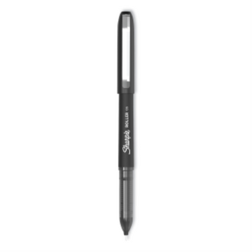 Sharpie Rollerball Pen, Needle Point (0.5 mm) Precision Pen, Black Ink, 1 Unit