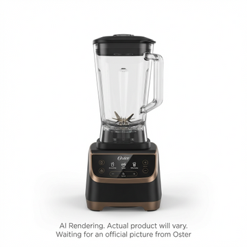 Oster Extreme Mix Blender, 1500 Watt High Speed Blender with 10-Point Blade, 8-Cup Kitchen Blender with Auto Programs