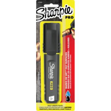 Sharpie PRO Permanent Marker, XL, Chisel Tip, Black, 1 Count