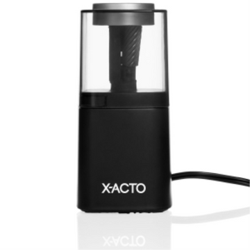 X-ACTO Pencil Sharpener, Powerhouse Electric Pencil Sharpener, SafeStart Motor, Black, 1 Count