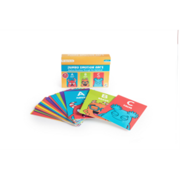 Jumbo ABC Emotion Cards - English Version