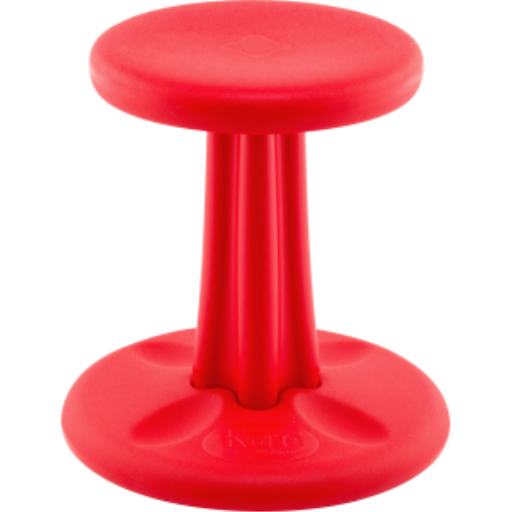 Tabouret oscillant Kore 36 cm, rouge