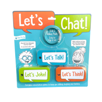 Let's Chat! Cartes de conversation portables version anglaise