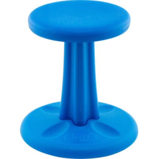 Kore Wobble Stool 36 cm, blue