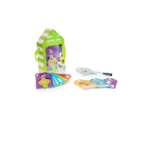 Cartes apaisantes - Activités effaçables à sec portables - Version anglaise