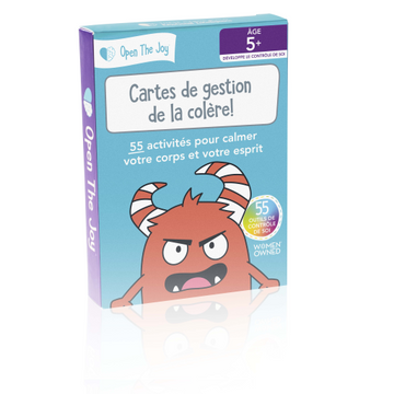 Anger Management Cards! - French version