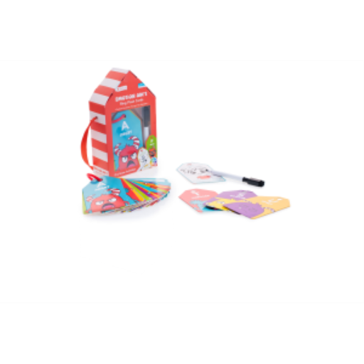 Emotions ABCs - Dry-Erase Portable Activities English Version