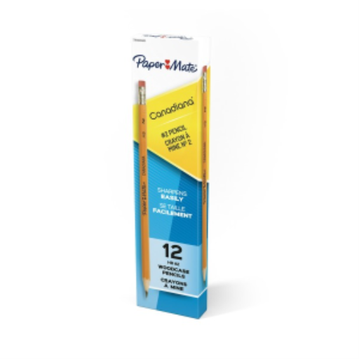 Paper Mate Canadiana Woodcase Pencils, HB #2, 12 Count