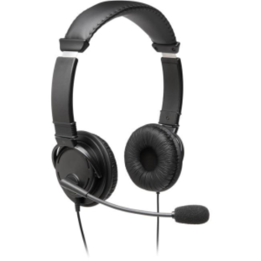 Hi-Fi Headphones with Mic 6ft Cable