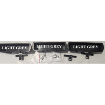 (CUSMA form attached) TITAN 3 CONTAINERS AND HOOKS LIGHT GREY KIT, SCREWS FOR SHELF WITH WHITE PANELS