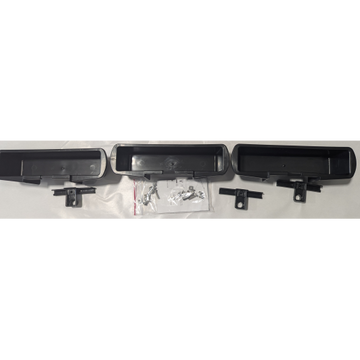 (CUSMA form attached) TITAN 3 CONTAINERS AND BLACK HOOKS KIT, SCREWS FOR SHELF WITH BLACK PANELS