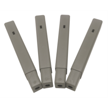 (CUSMA form attached)  PLASTICO 4 EXTRA LEGS TO BUILD A 4 TIER BOOT RACK LIGHT GREY COLOR
