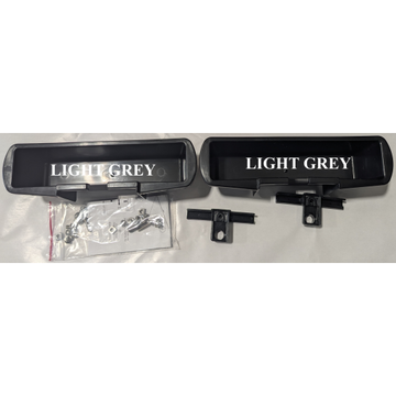 (CUSMA form attached) TITAN 2 CONTAINERS AND HOOKS LIGHT GREY KIT, SCREWS FOR SHELF WITH WHITE PANELS