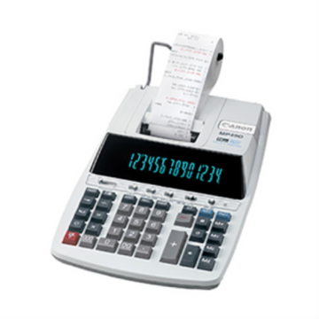 8708B001 Canon MP-49D II Silver Printing Calculator 14-digit