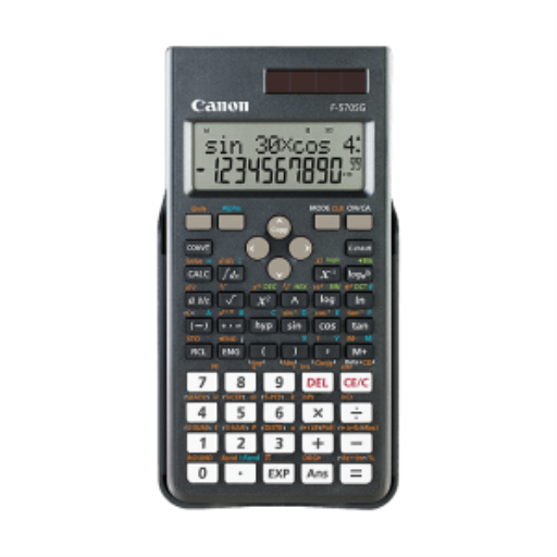 1551C002 Canon F-570SG Bk Scientific Calculator 488 Functions