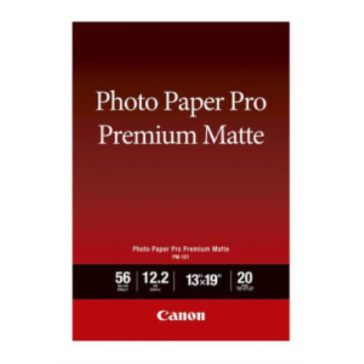 PM-101 13" x 19" (A3+) Photo Paper Pro Premium Matte (20 sheets/pkg)