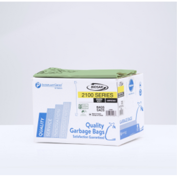 20 X 22 Green 400 Bags Compostable
