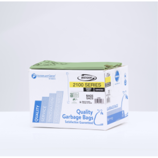 25 X 30 Green 200 Compostable Bags
