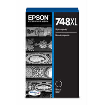 T748XL120 Epson 748 Black Original Ink Cartridge High Capacity
