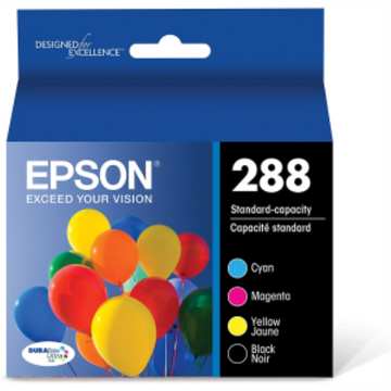 T288120BCS Epson 288 BCombo Black and Color Original Ink Cartridge