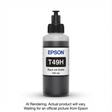 Epson T49H Black Ink Bottle 140 ML SC-T3170xT49H100