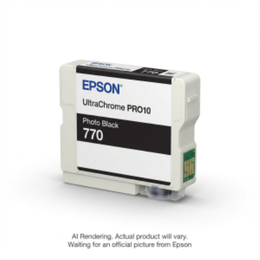 Epson Ultrachrome PRO10 Black Ink Cartridge, 25MLT77