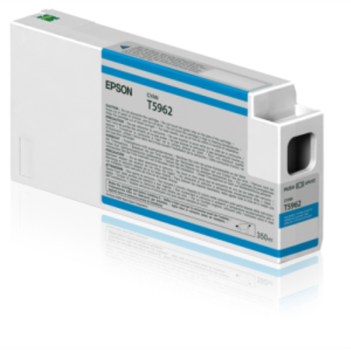 T596200 EPSON ULTRACHROME HDR CYAN  350ML, STYLUS PRO 7700/7