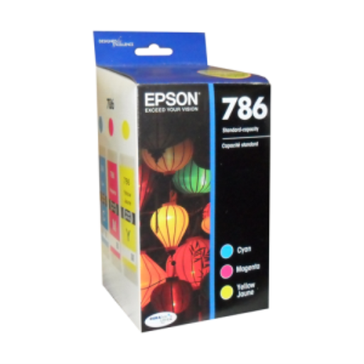 T786520-S EPSON C/M/Y INK W/SENSORMATIC WF4630/4640/5110/51