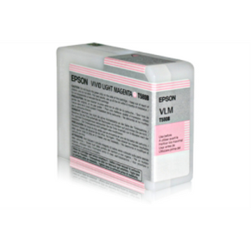 T580B00 STYLUS PRO 3880 80 ML VIVID LIGHT MAGENTA ULTRACHROM