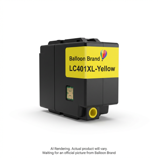 Compatible Brother LC401XL Yellow Ink Cartridge