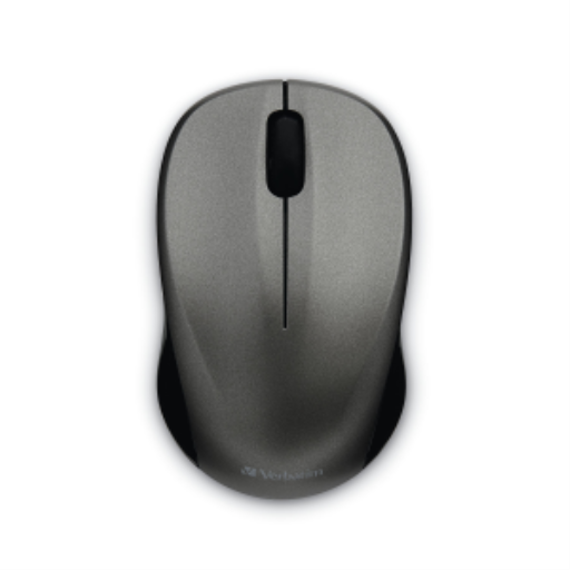 Verbatim Silent Wireless Blue LED Mouse Graphite