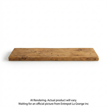 Solid Wood Shelf 36"L x 10"D x 1"T Honey