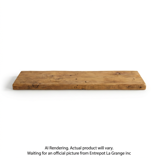 Solid Wood Shelf 36"L x 10"D x 1"T Honey