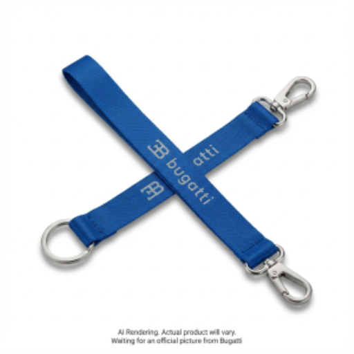 Downtown Essentials Key Chain - Zinc Alloy Aluminum Buckle TAC2633BU-BLUE