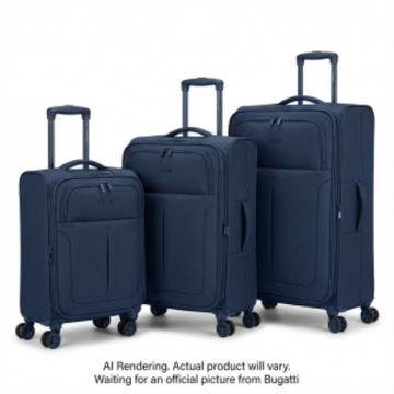 Bugatti Reborn 3-Piece Luggage Set