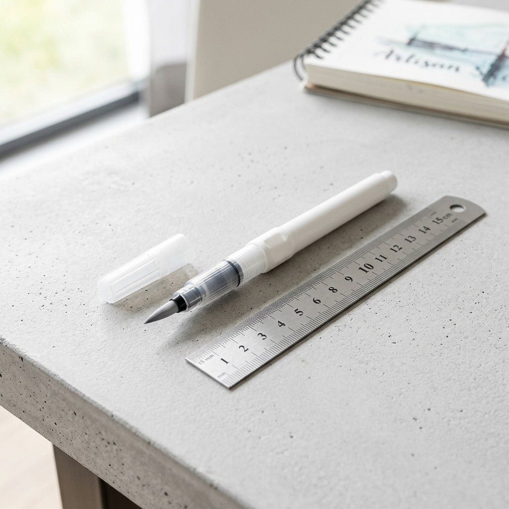 STAEDTLER Water fillable brush, one piece blister pack, professional high-resolution product shot.