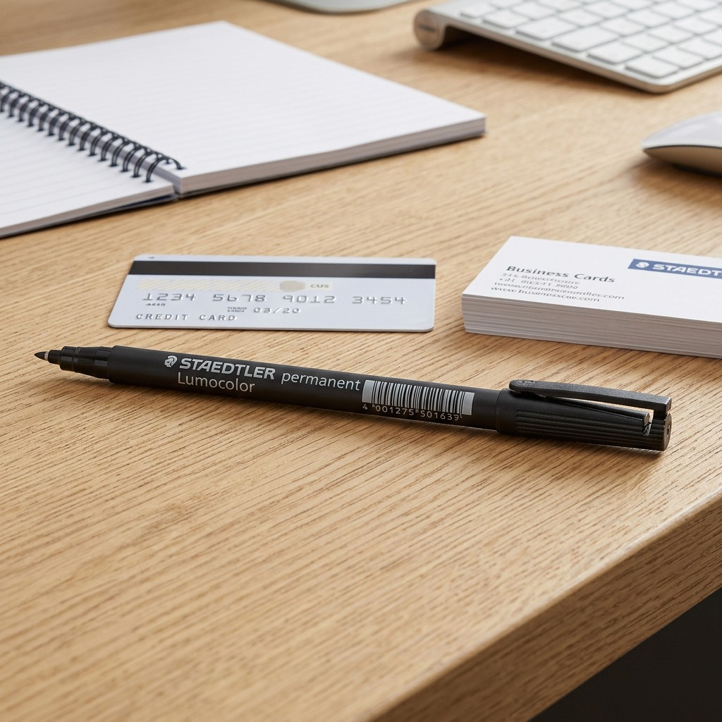 High-resolution hero shot of the STAEDTLER Lumocolor 319-F-9 permanent special marker.