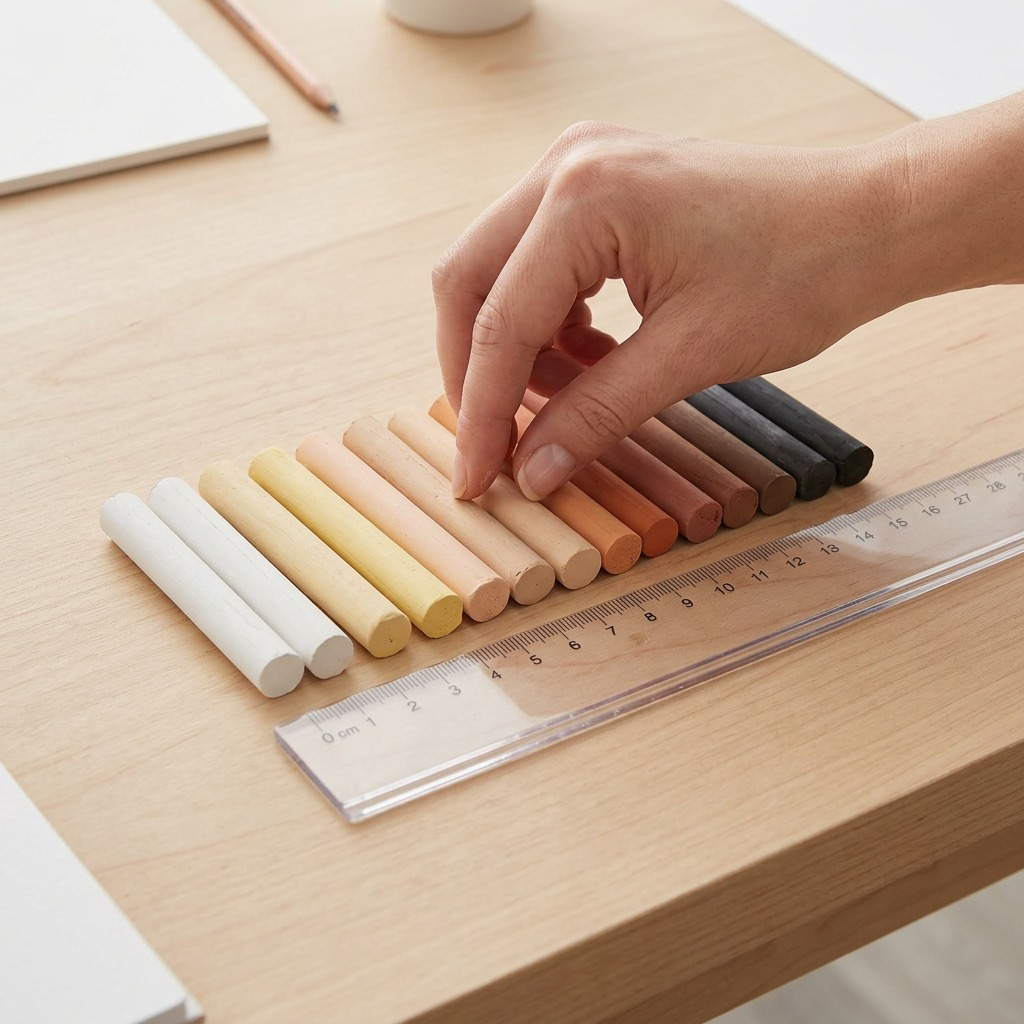 Clean hero product shot of a pack of STAEDTLER assorted soft pastel chalks on a pure white background.