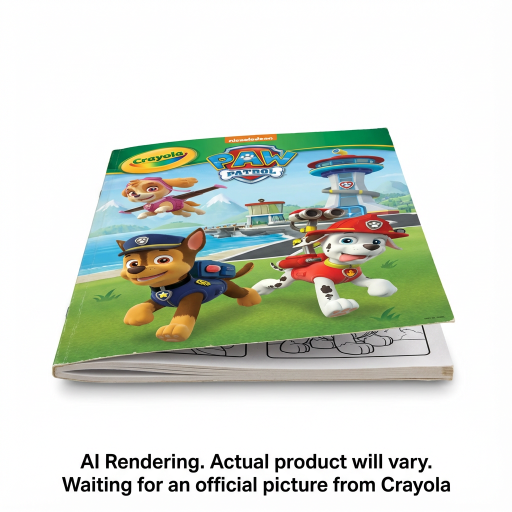 Crayola PAW Patrol – Livre à colorier 48 pages