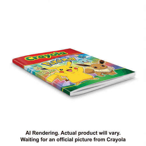Crayola Pokémon – Livre à colorier 48 pages