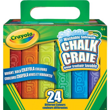 Crayola – Ensemble de 24 craies de trottoir