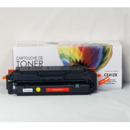 Cartouche de toner Balloon Brand CF412X compatible HP jaune – CTCF412X