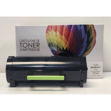 Cartouche de toner Balloon Brand 51B1H00 compatible Lexmark – CTMS417-51B1H00