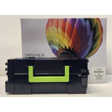 Cartouche de toner Balloon Brand 58D1H00 compatible Lexmark – CTMS821-58D1H00