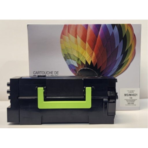 Cartouche de toner Balloon Brand 58D1H00 compatible Lexmark – CTMS821-58D1H00