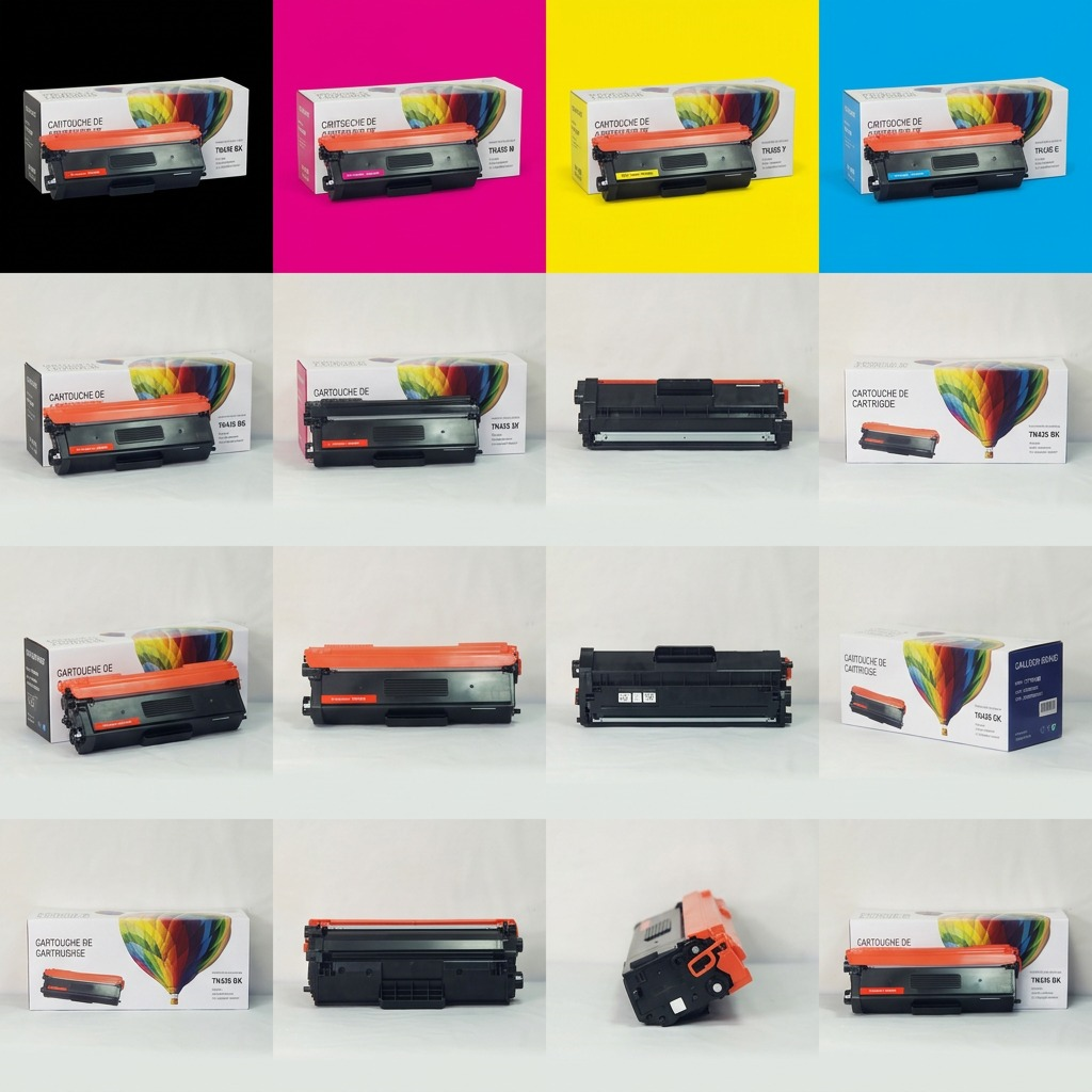 Balloon Brand – Cartouche de toner TN436B compatible Brother noir