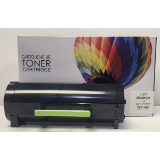 Cartouche de toner Balloon Brand 56F1H00 pour Lexmark – CTMS321-56F1H00