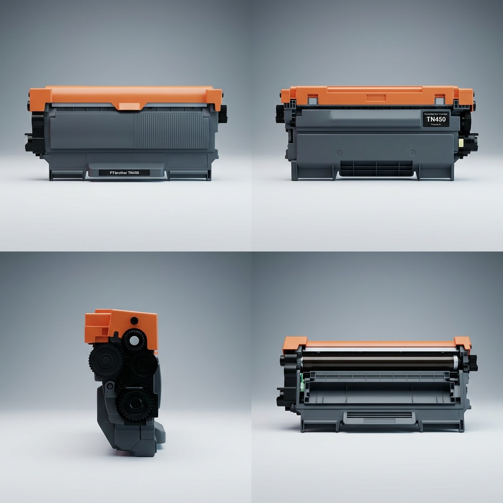Balloon Brand – Cartouche de toner TN450 compatible Brother noir